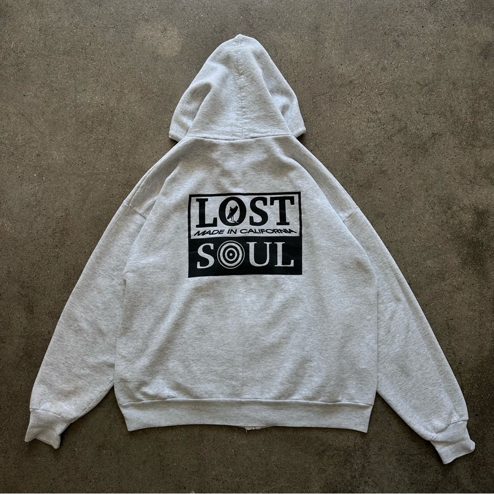 Oversized zip up hoodie